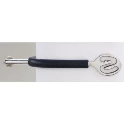 Centaur 3/4" Sure-Grip Smooth Rowel Spurs - Stainless Steel