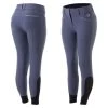 Equinavia Women's Victoria Silicone Knee Patch Breeches - Twilight Blue -Horse Supplies Store 670076 800 800