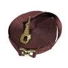Kensington 30ft Flat Nylon Lunge Line - Brown W/Goldtone -Horse Supplies Store 671564 800 800