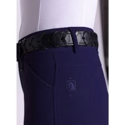 Romfh Women's Sarafina Knee Patch Euroseat - Royal Purple -Horse Supplies Store 672422 800 800