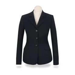 Horse Supplies Store 22 RJ Classics Women's Monterey Show Coat - Black Pinstripe