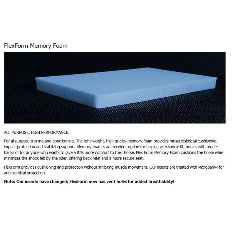 T3 Felt FlexForm Microsuede Western Pad - Black 4 T3 Felt FlexForm Microsuede Western Pad - Black - Image 2