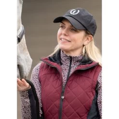 Kerrits Women's Full Motion Quilted Vest - Sangria 9 Kerrits Women's Full Motion Quilted Vest - Sangria -Horse Supplies Store 682403 800 800