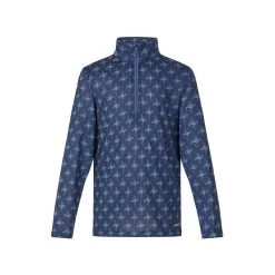 Kerrits Kids' Keystone Ice Fil Long Sleeve Shirt - Ink Bits N Crops