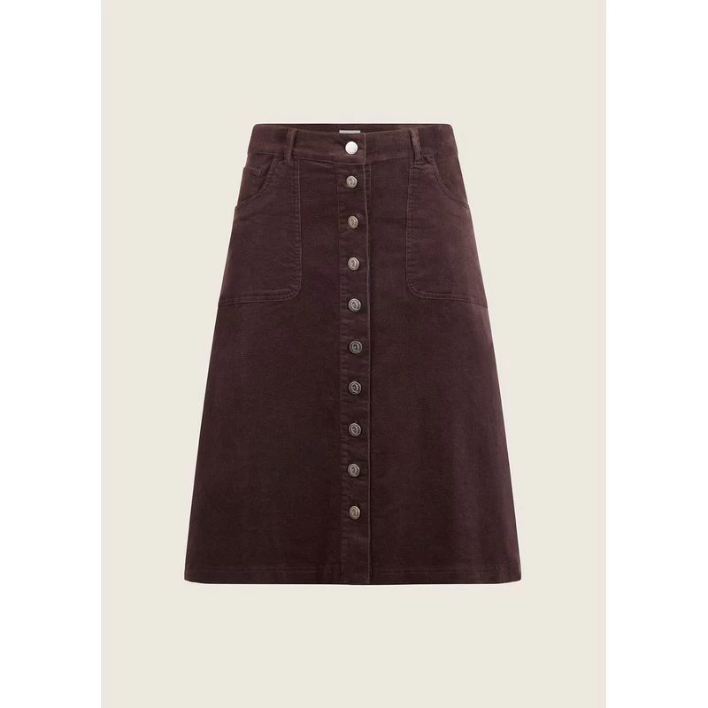 EQL Women's Soft Stretch Corduroy Skirt - Java 3 EQL Women's Soft Stretch Corduroy Skirt - Java