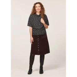 EQL Women's Soft Stretch Corduroy Skirt - Java 9 EQL Women's Soft Stretch Corduroy Skirt - Java -Horse Supplies Store 682723 800 800