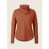 EQL Women's Weekender Wrap Neck Top - Cinnamon -Horse Supplies Store 687624 800 800