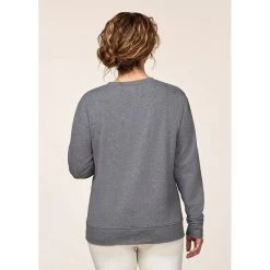 EQL Women's Held Collage Sweatshirt - Heather Grey -Horse Supplies Store 687940 800 800