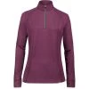 RJ Classics Women's Logan Zip Tech Shirt - Amaranth Heather