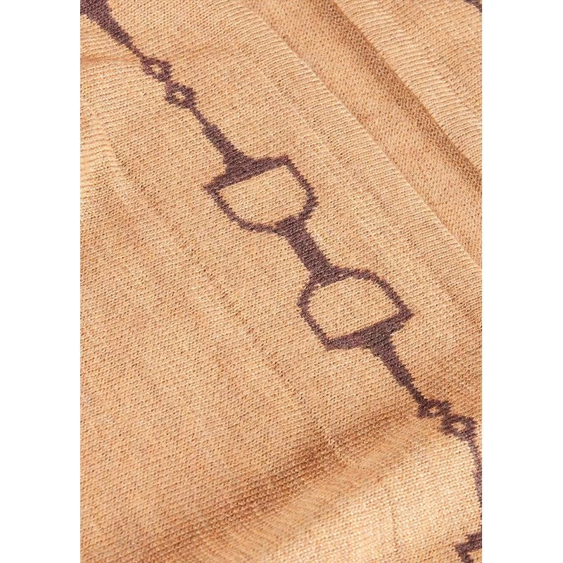 EQL Women's Bits & Fringe Cardigan - Caramel/Java 7 EQL Women's Bits & Fringe Cardigan - Caramel/Java - Image 5