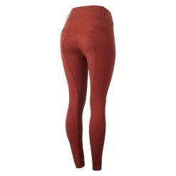Horze Women's Mira Full Seat Breeches - Smoked Paprika
