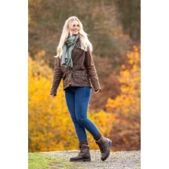 Shires Moretta Women's Ottavia Lace Country Boots - Brown -Horse Supplies Store 699336 800 800