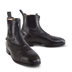Tredstep Medici II Front Zip Paddock Boot - Black