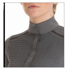 Tredstep Women's Solo Pearl Short Competition Sleeve - Lunar Grey -Horse Supplies Store 706930 800 800