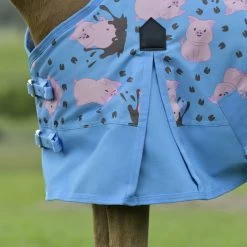 Saxon 600D Pony Standard Neck Medium - Pig Print -Horse Supplies Store 707816 800 800