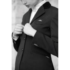 Alessandro Albanese Women's TechnoReady Competition Jacket - Black -Horse Supplies Store 708695 800 800